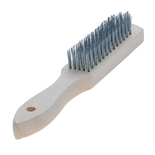 Handstålborste Med Trähandtag 5 Rad 10stx1pak Germaflex