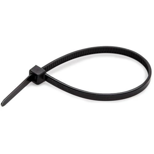 Buntband 4,8x286mm Svart 100st Bårebo 965431