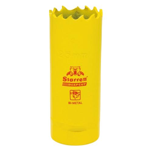 Hulsav Bimetal Dybdeboret 25mm Gul Starrett