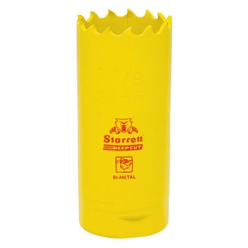 Hulsav Bimetal Dybdeboret 29mm Gul Starrett