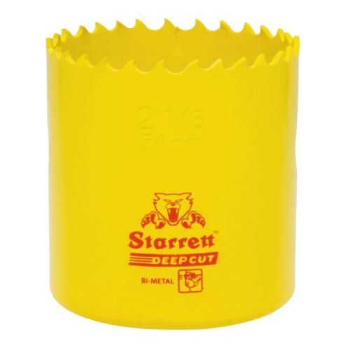 Hulsav Bimetal Dybdeboret 54mm Gul Starrett