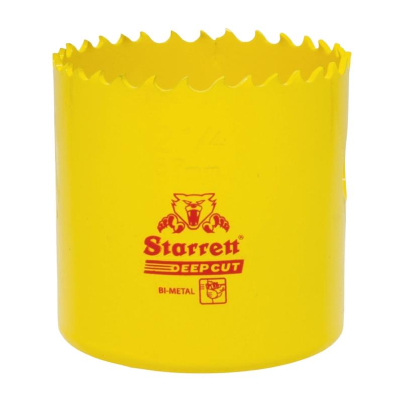 Hulsav Bimetal Dybdeboret 59mm Gul Starrett