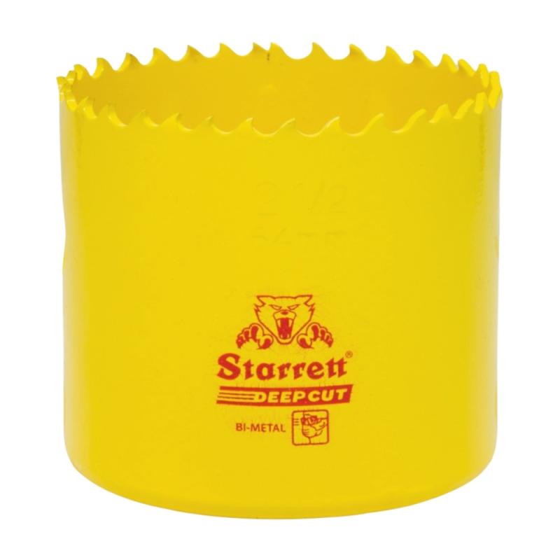 Hulsav Bimetal Dybdeboret 64mm Gul Starrett