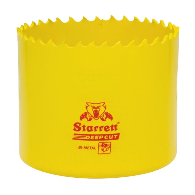 Hulsav Bimetal Dybdeboret 68mm Gul Starrett