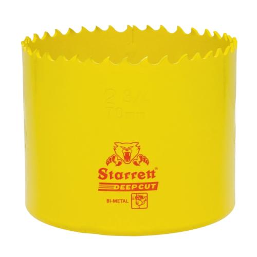 Hulsav Bimetal Dybdesnit 70mm Gul Starrett