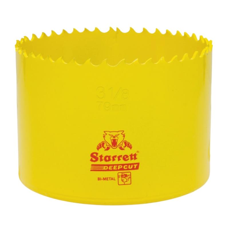 Hulsav Bimetal Dybdesnit 79mm Gul Starrett