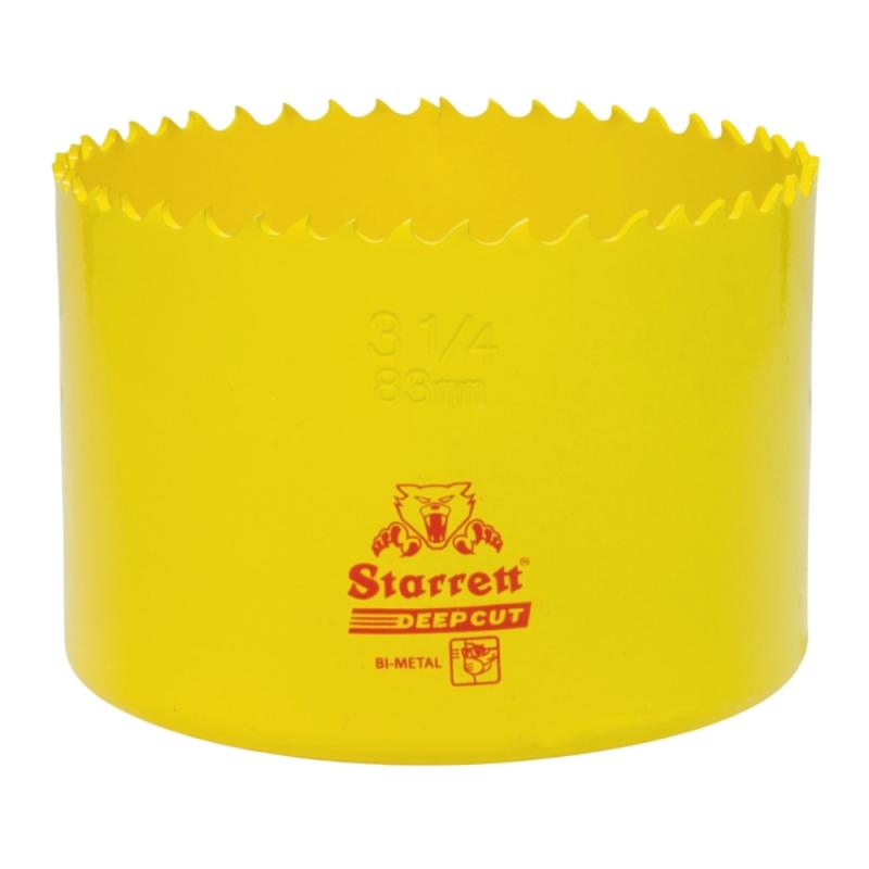 Hulsav Bimetal Dybdesnit 83mm Gul Starrett