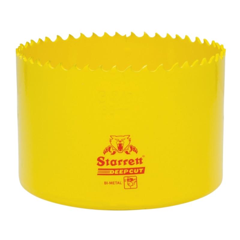 Hulsav Bimetal Dybdeboret 86mm Gul Starrett