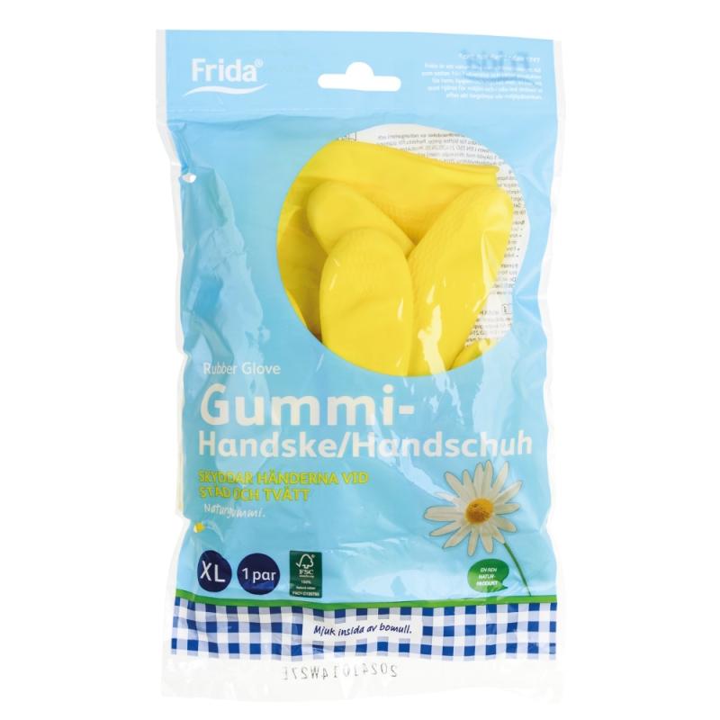 Gummihandske Storlek XL 12Par Frida