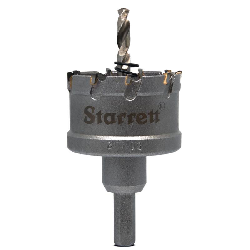Hulsav Hårdmetal Dybdeboring 51mm Grå Starrett