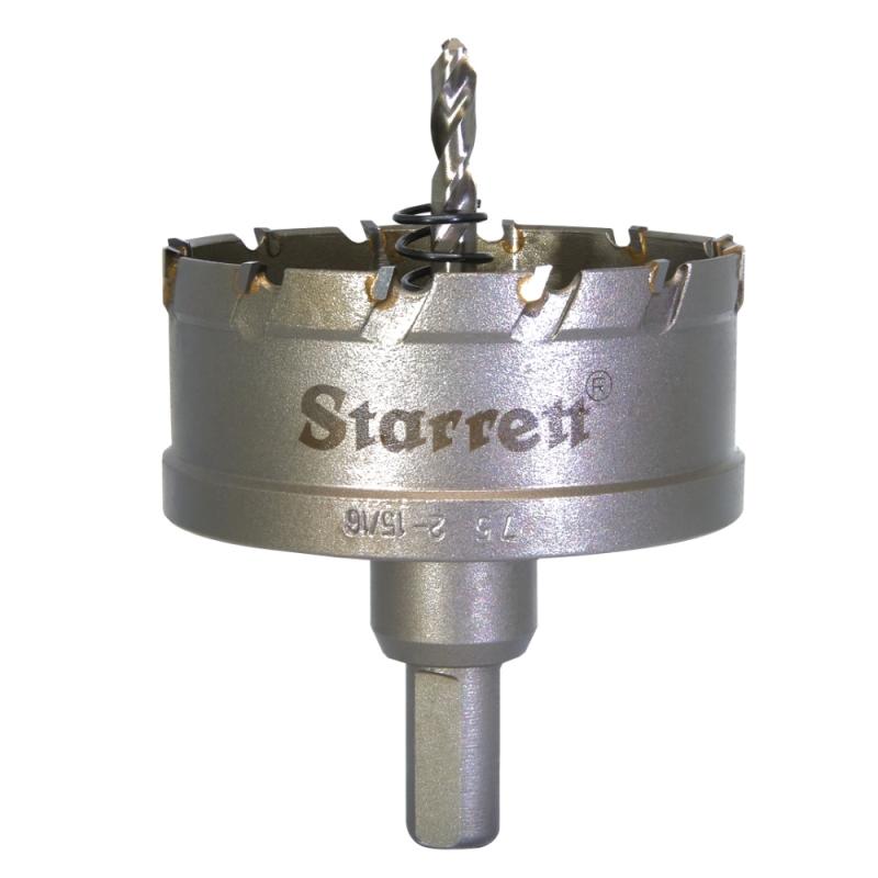 Hulsav Hårdmetal Dybdeboring 75mm Grå Starrett
