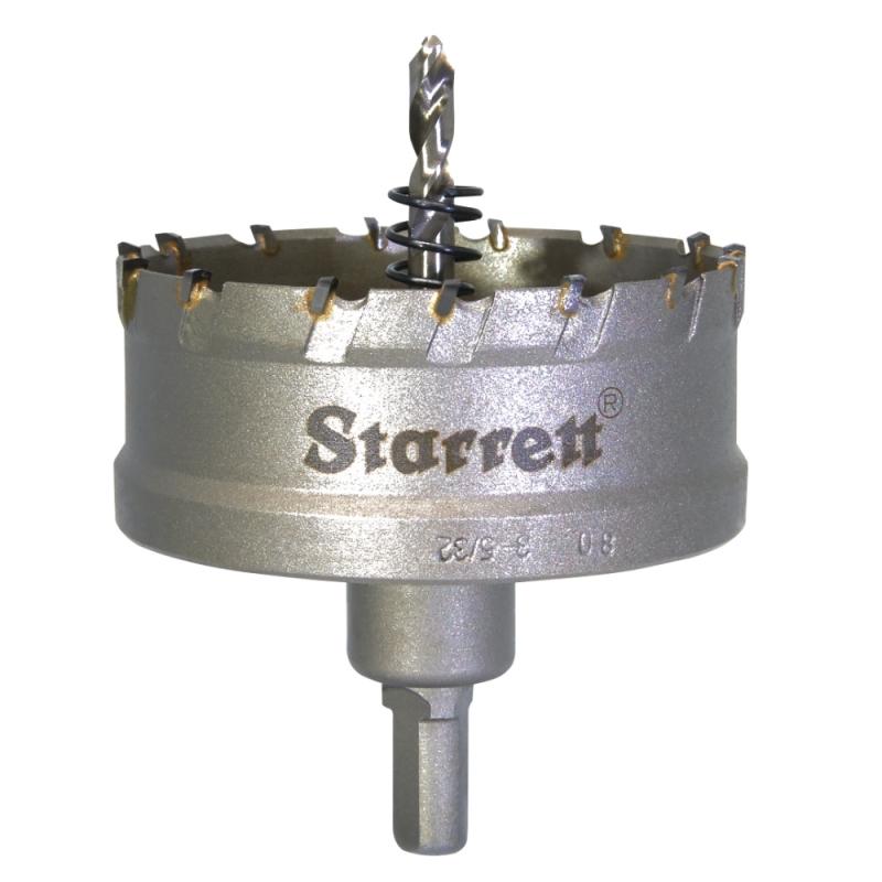 Hulsav Hårdmetal Dybdeboring 80mm Grå Starrett