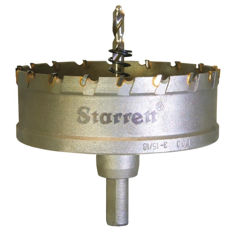 Hulsav Hårdmetal Dybdeboring 100 mm Grå Starrett