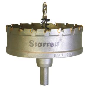 Hulsav Hårdmetal Dybdeboring 100 mm Grå Starrett