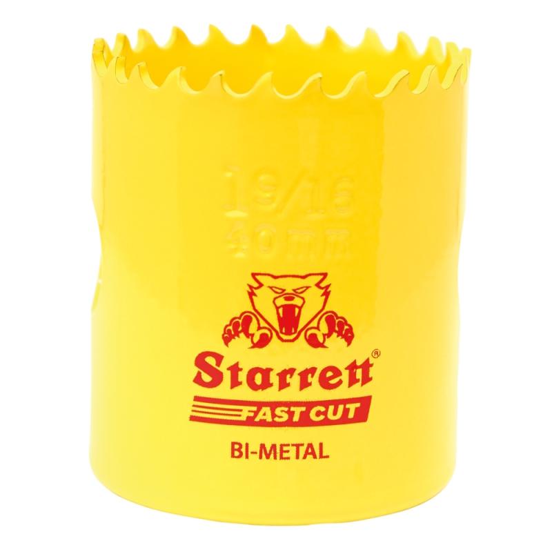 Hulsav Bimetal Fastcut 40mm Gul Starrett