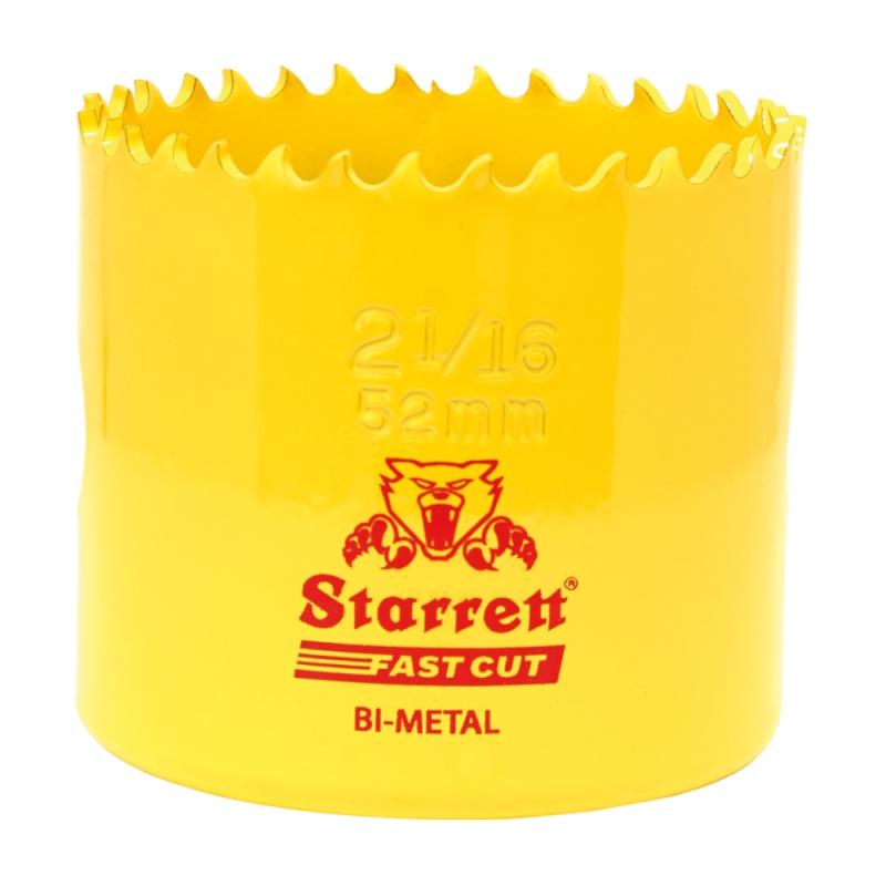 Hulsav Bimetal Fastcut 52mm Gul Starrett