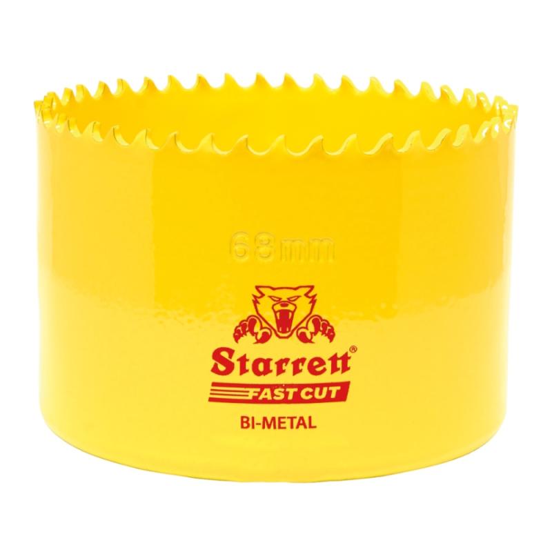 Hulsav Bimetal Fastcut 68mm Gul Starrett