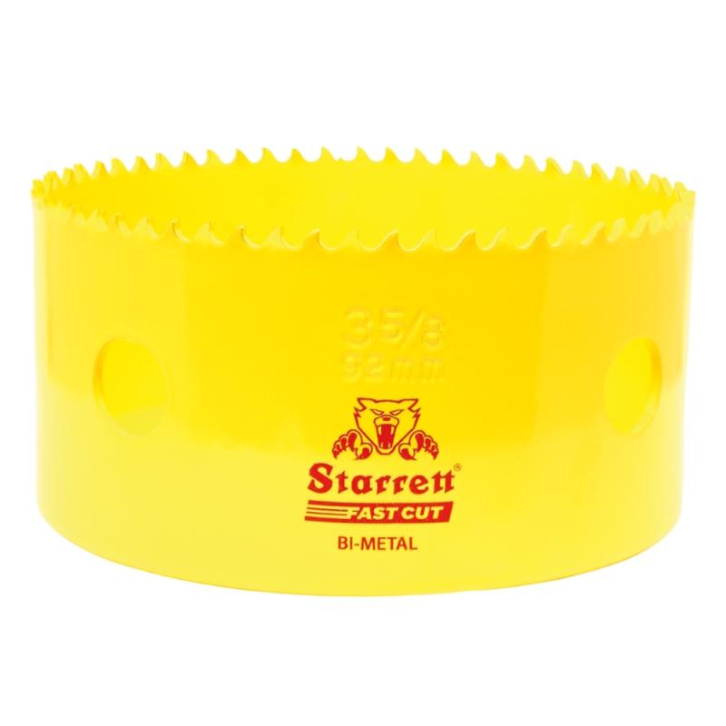 Hulsav Bimetal Fastcut 92mm Gul Starrett