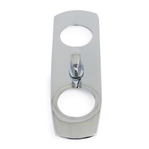 Vredskylt 215x60mm Krom Habo 31191