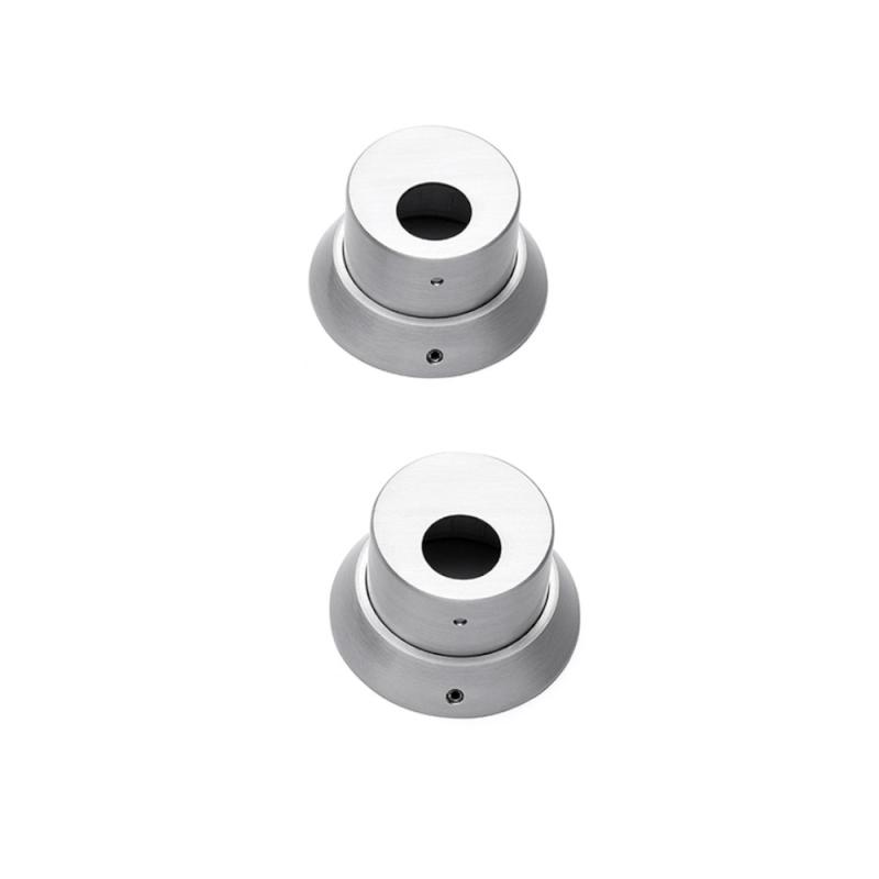 Behör Till Rund Cylinder Borstad Aluminium 2st Habo 31329