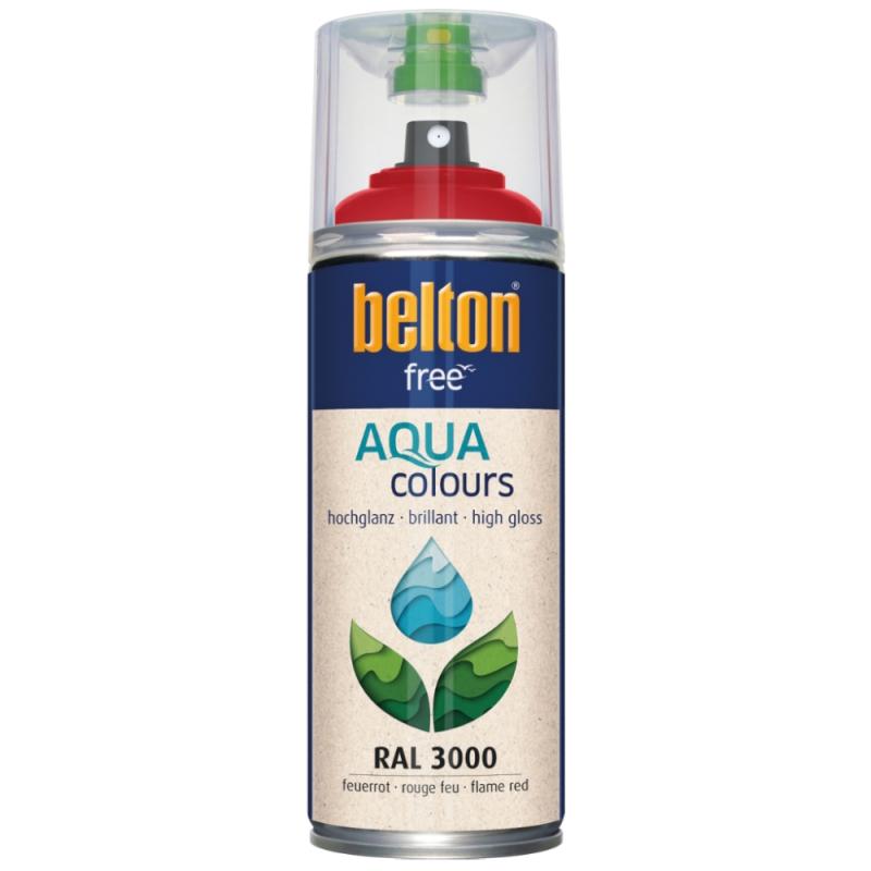 Spraymaling Glans 400ml Ildrød Belton