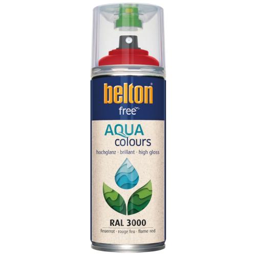 Spraymaling Glans 400ml Ildrød Belton