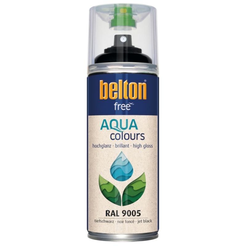Sprayfärg Blank 400ml Svart Belton