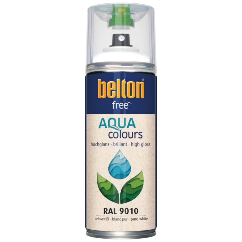 Sprayfärg Blank 400ml Vit Belton