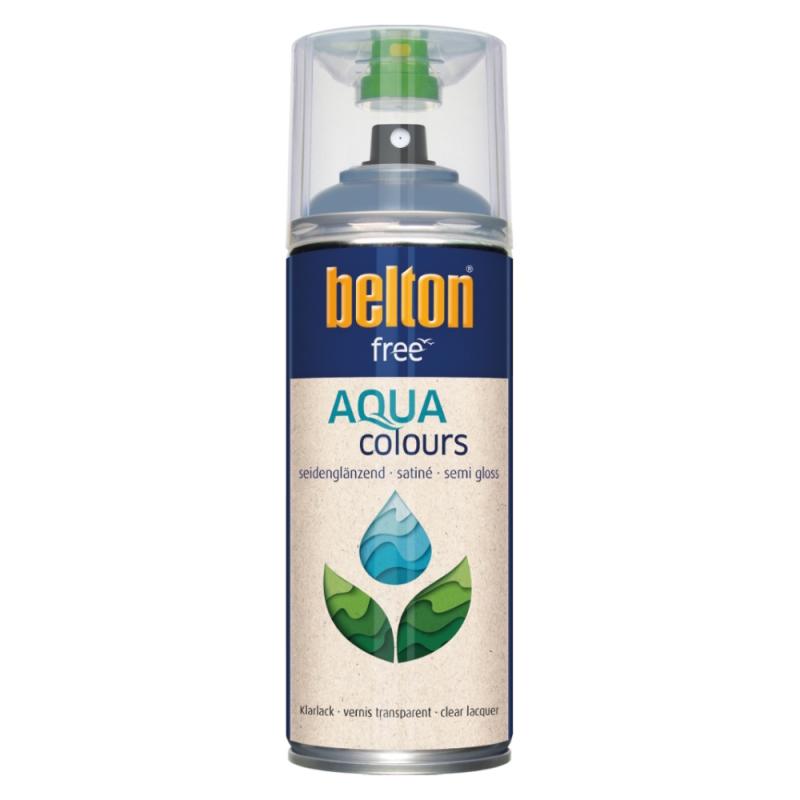 Spraymaling 400ml Klar Lak Halvblank Belton