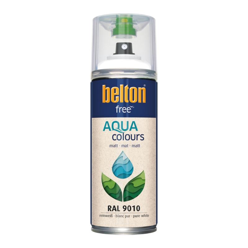 Sprayfärg 400ml Matt Vit Belton