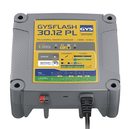 Batteriladdare Gysflash 30.12 PL, 12V, 230V, 7-15-30A
