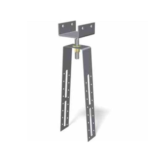 Nockbrädshållare, Ställbar i Höjd Galv, Benders 065190