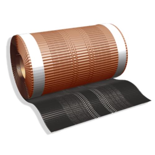 Nock-Och Valmtätningsrulle 5m/370mm Svart, Benders 090720