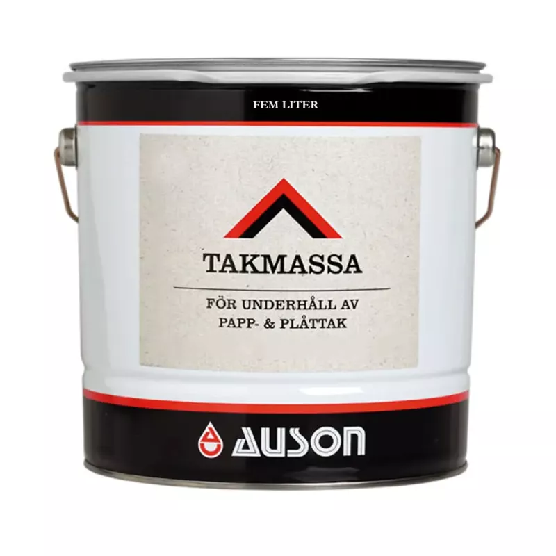 Takmassa Takisol Svart Auson 5 Liter
