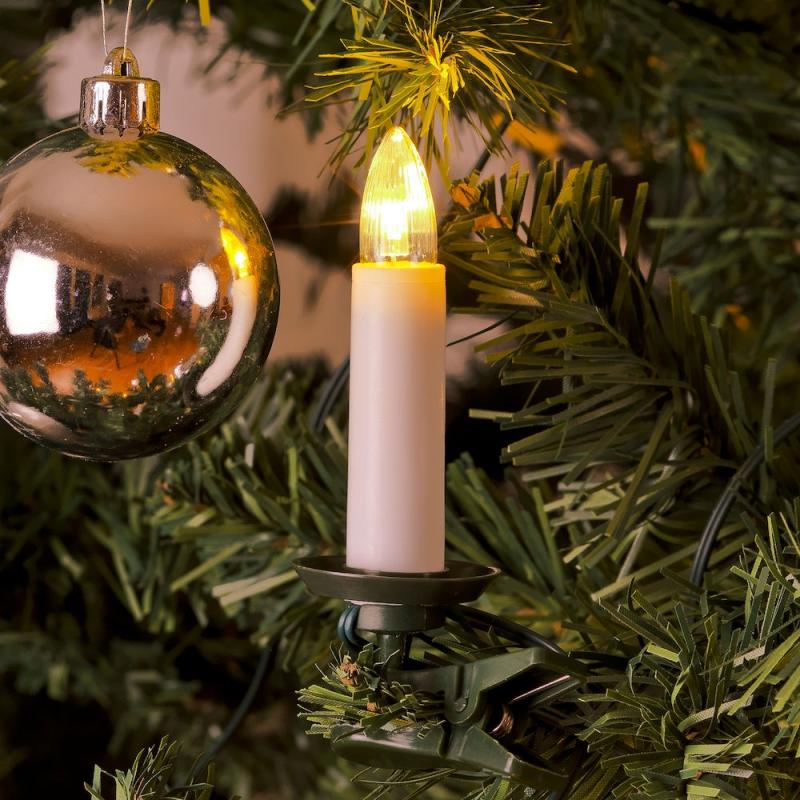 Juletræsbelysning 16 DC LED IP20 Varmhvid Konstsmide