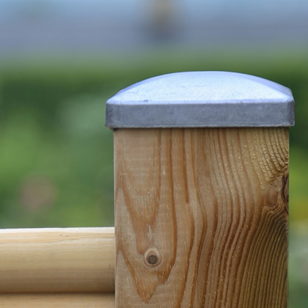 Stolphatt Cap 102 Aluminium 102x102mm Kokille 101-122