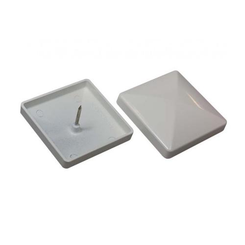 Stolpehat Cap 102 Hvid 102x102mm Kokille 101-128