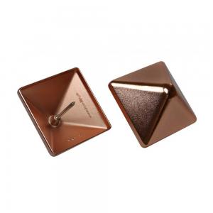 Post Hat Pyra 130 Copper 130x130mm 2-Pack Kokille 101-143