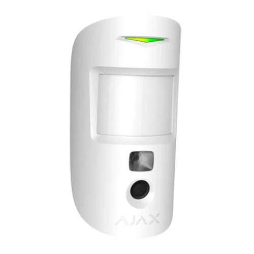 Ajax Motion Cam PIR Motion Detector Camera (White, Black)