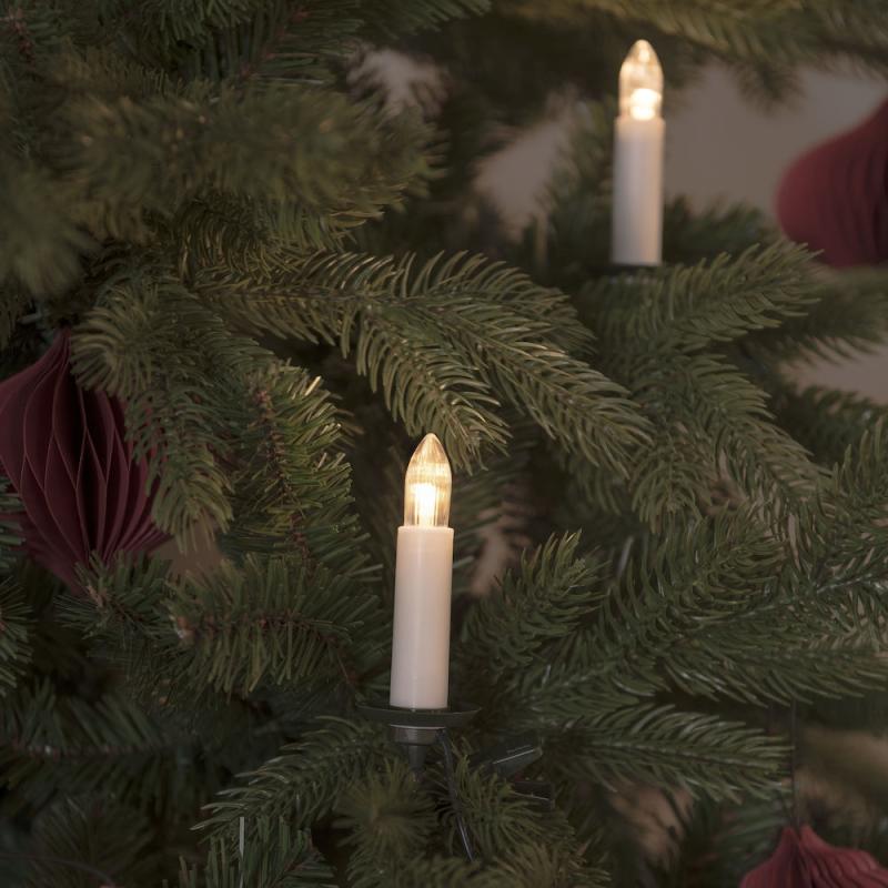 Juletræsbelysning 16 LED Indendørs IP20 Rav/Grøn Konstsmide
