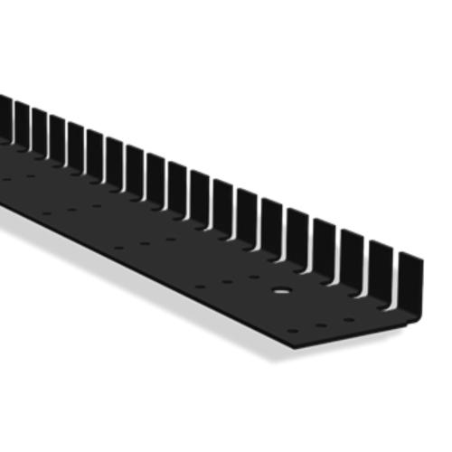 Ränndalsbeslag SNT BS-200 1,1m 5-P Svart, Benders 118420