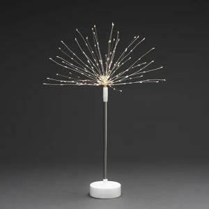 Stående Metaldekoration IP20 Hvid Sølv Konstsmide