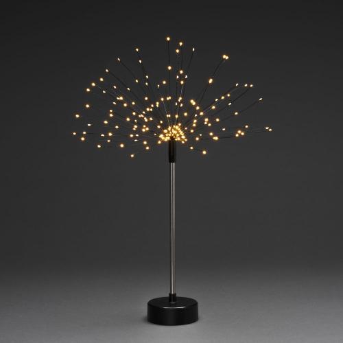 Stående Metaldekoration IP20 Sort Sølv Konstsmide