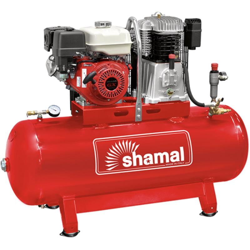 SHAMAL Kompressor 13hk 756l/min 10bar 270l/tank Honda GX390