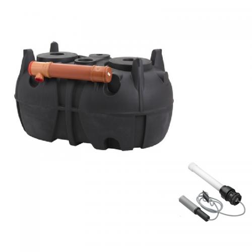 SLUTEN TANK 3,0 M³ M LARM NÄT