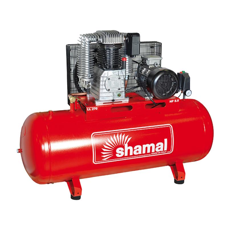 Kompressor K30 5,5hk 10 Bar 270L/Tank Shamal