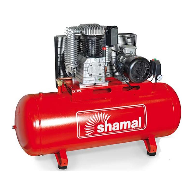 Kompressor K30 7,5hk 10 Bar 270L/Tank Shamal