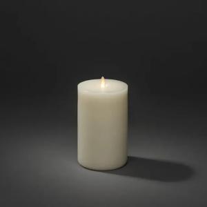 Vokslys LED 9,6x17,7cm IP20 Cremehvid Konstsmide