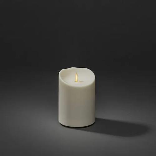 Candle 9.5x14cm LED IP44 Cream White Konstsmide