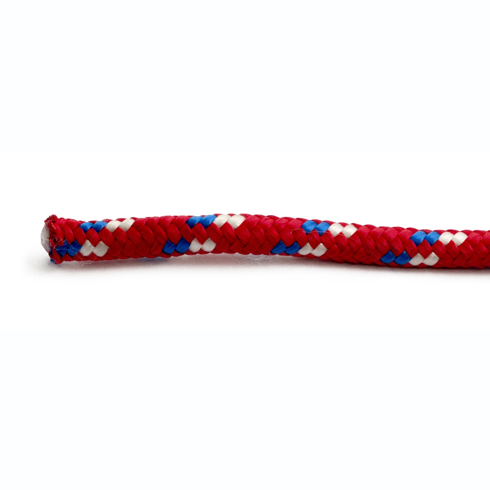 PP Rope Red/White 15m, Habo 16508